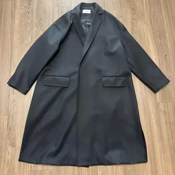 THE RERACS 롱 코트 울 100% 체스터 코트