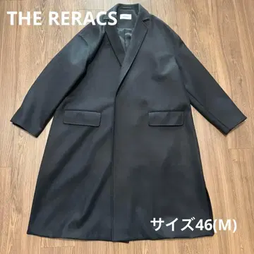 THE RERACS 롱 코트 울 100% 체스터 코트