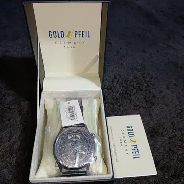 GOLD PFEIL 월드 타임 손목시계