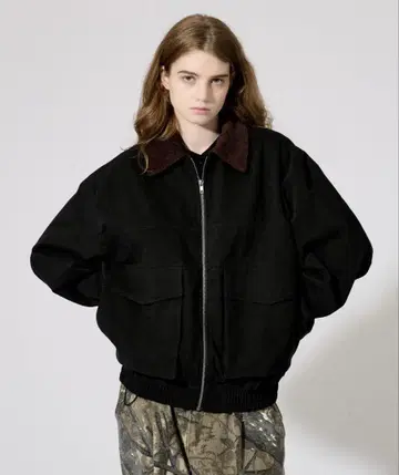 [ WETTEMPT ] TWILL DENIM HUNTING BLOUSON