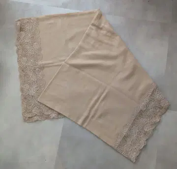 레이스 포함 베이지 스톨