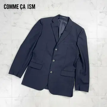 컴시즘 울 100% 테일러드 자켓 백 오픈 블랙 XL*GD1068