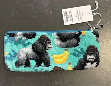 러브러리 바이 페이 우호호 고릴라 펜 파우치