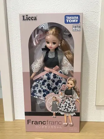 리카짱 Francfranc 다이스키 리카짱 미사용 새상품 레어