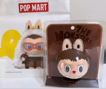 [ 미사용 새상품 ] LABUBU 러브브 브라운 실리콘 이어폰 케이스