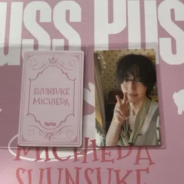 미치에다 슌스케 pusspuss 트레이딩 카드