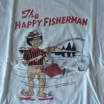 The HAPPY FISHERMAN 해피 피셔맨 T셔츠 90s