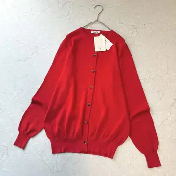 새상품 EVERYDAY I LIKE. 가디건 레드 택 포함