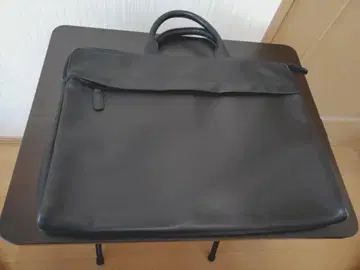 가죽 브리프 케이스 TRION 블랙