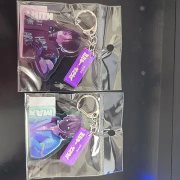 밀키웨이 아크릴 키링 카트 맥스