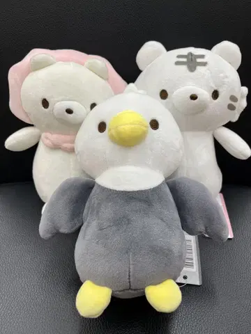 무섭지 않아 시리즈 봉제 인형 모음 3종 곰돌이 사자 씨 독수리 씨