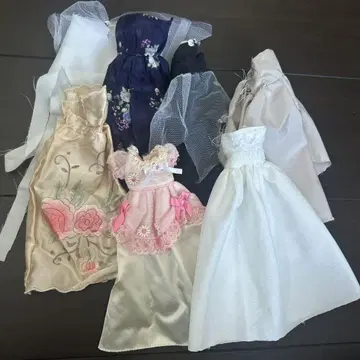 바비 인형 리카짱 인형용 드레스 7세트