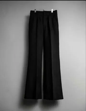 SHIKITARI PINTUCK MEGA FLARE SLACKS