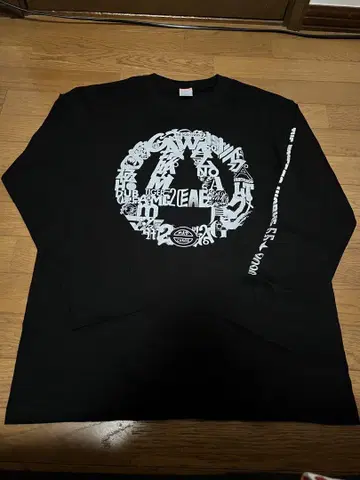 United Athle XL 블랙 긴팔 T셔츠 마하 55호