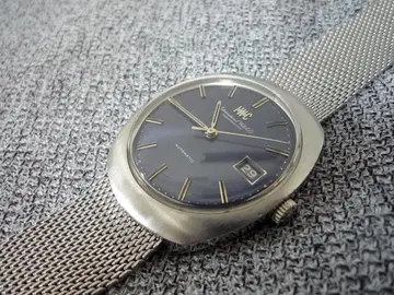 IWC 자동 시계 네이비 스테인리스