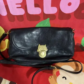 츠모리치사토 캣 플레이트 숄더백