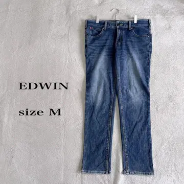 EDWIN 스트레이트 데님 사이즈 M