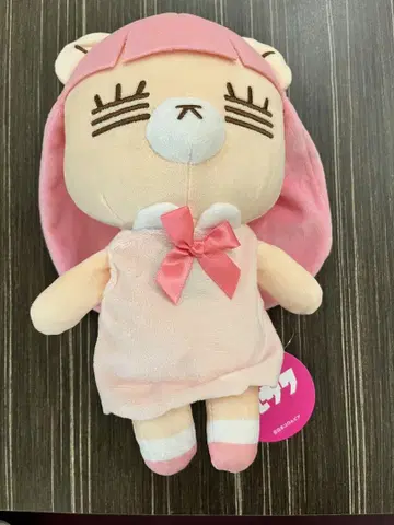 코레사와 레코짱 BIG 봉제 인형 [ 핑크 ] 택 포함 미사용 새상품