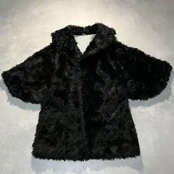 japanese vintage archive fake fur jacket