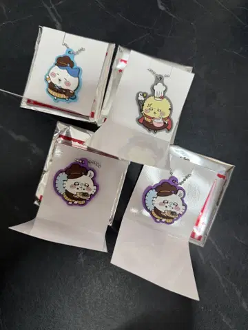 치이카와 코코스 러버 키링 4개