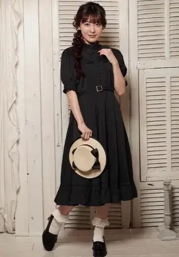 네이비 L 사이즈 마린 아카데미아 원피스 시마무라 쿠루미