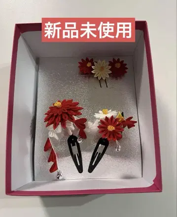 시치고산 머리 장식 교토 오하리바코 세 살 국화