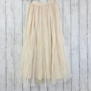 미사용 [ CHILLE ] 칠튤롱플레어스커트