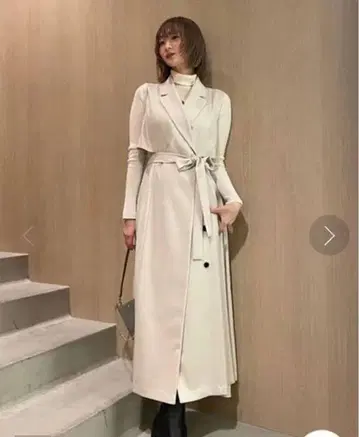 FRAY I.D 라펠 테일러드 원피스