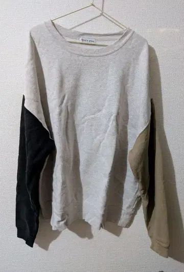 FREAK'S STORE 컬러 블록 크루넥 트레이닝복