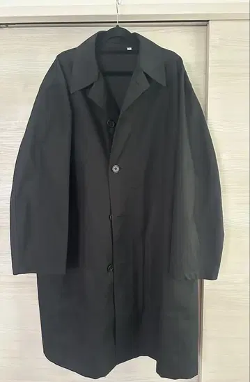 UNIQLO U 스텐카라 코트 블랙 L