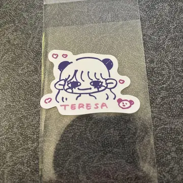 노기자카 카페 니가오 스티커 이케다 테레사