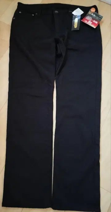 팬츠 바지 블랙 방풍 방한 안감 속기모 겨울 91cm 36인치