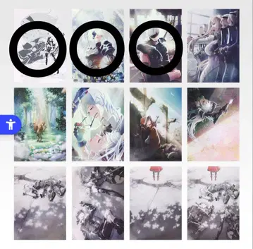 니어 오토마타 9S 2B 포스터 3점 제일복권 F상