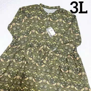 윌리엄 모리스 원피스 딸기 도둑 가을 겨울 3L 코듀로이