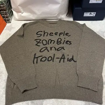 sacai x MADSAKI 니트 풀오버