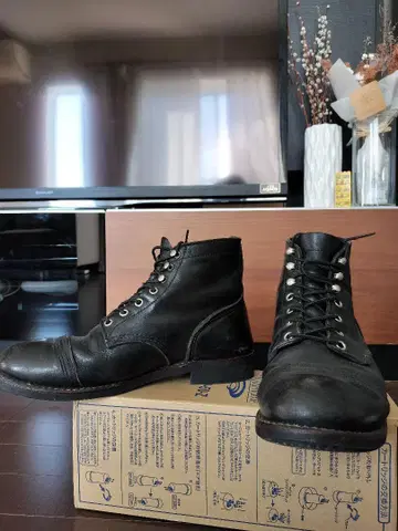 레드윙 REDWING 아이언레인저 8114 US7 블랙