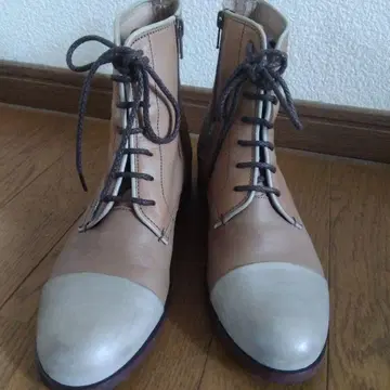 이세탄 ing 레이스업 숏부츠 24.5cm 2E