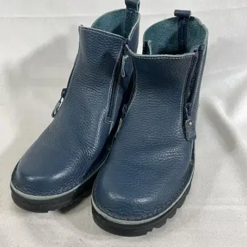 시착 TIERRA RICA 티에라 리카 천연 가죽 숏부츠 24.5cm