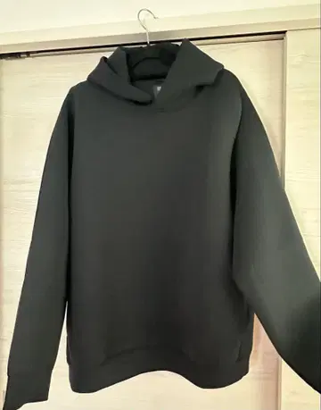 UNIQLO 드라이 후드 맨투맨 XL 블랙