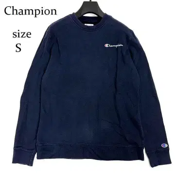 Champion 리버스 위브 맨투맨 네이비 S 2020년 제조