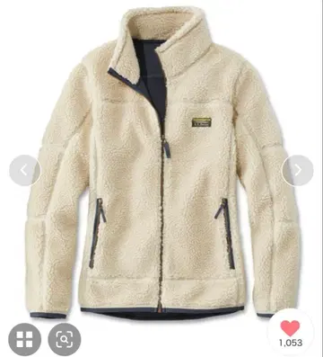 L.L.Bean 플리스 자켓 크림색 25-566