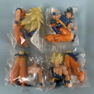 전 4종 세트 HG 드래곤볼 01 GOKU SPECIAL EDITION