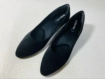 SH92 새상품 TOKYO IGIN 블랙 포멀 로우힐 펌프스 L