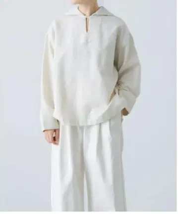 카구레 울 코튼 세일러 풀오버
