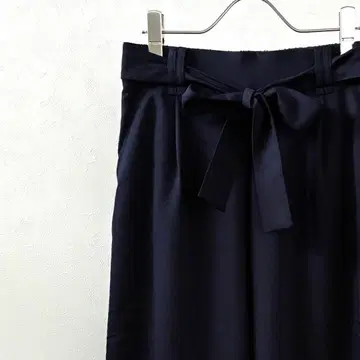 더 샵 TK 와이드 팬츠 허리밴딩 포켓 부착 심플