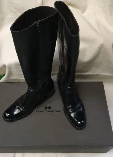 Francomartini 롱 부츠 블랙 36