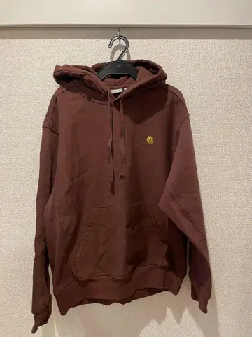 Carhartt 브라운 후드티