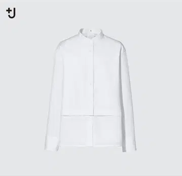 유니클로 J 화이트 블라우스 M