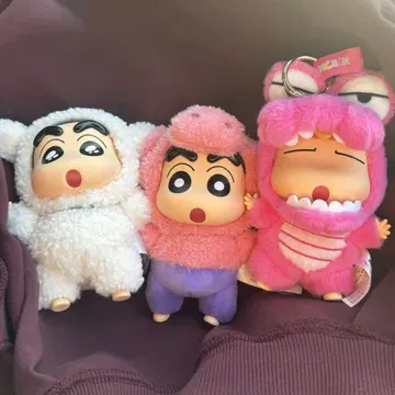 TOPTOY 짱구는 못말려(크레용 신짱) 봉제 인형 키링 시로