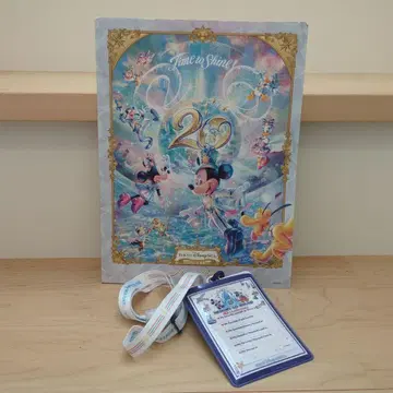 도쿄디즈니씨 20주년 매직북과 40주년 카드 케이스 (미사용)